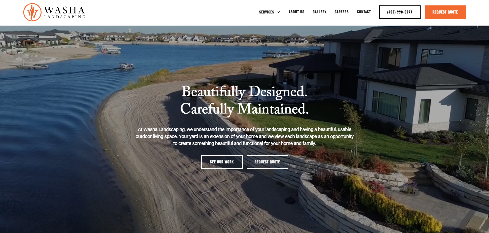 Washa Landscaping Demo